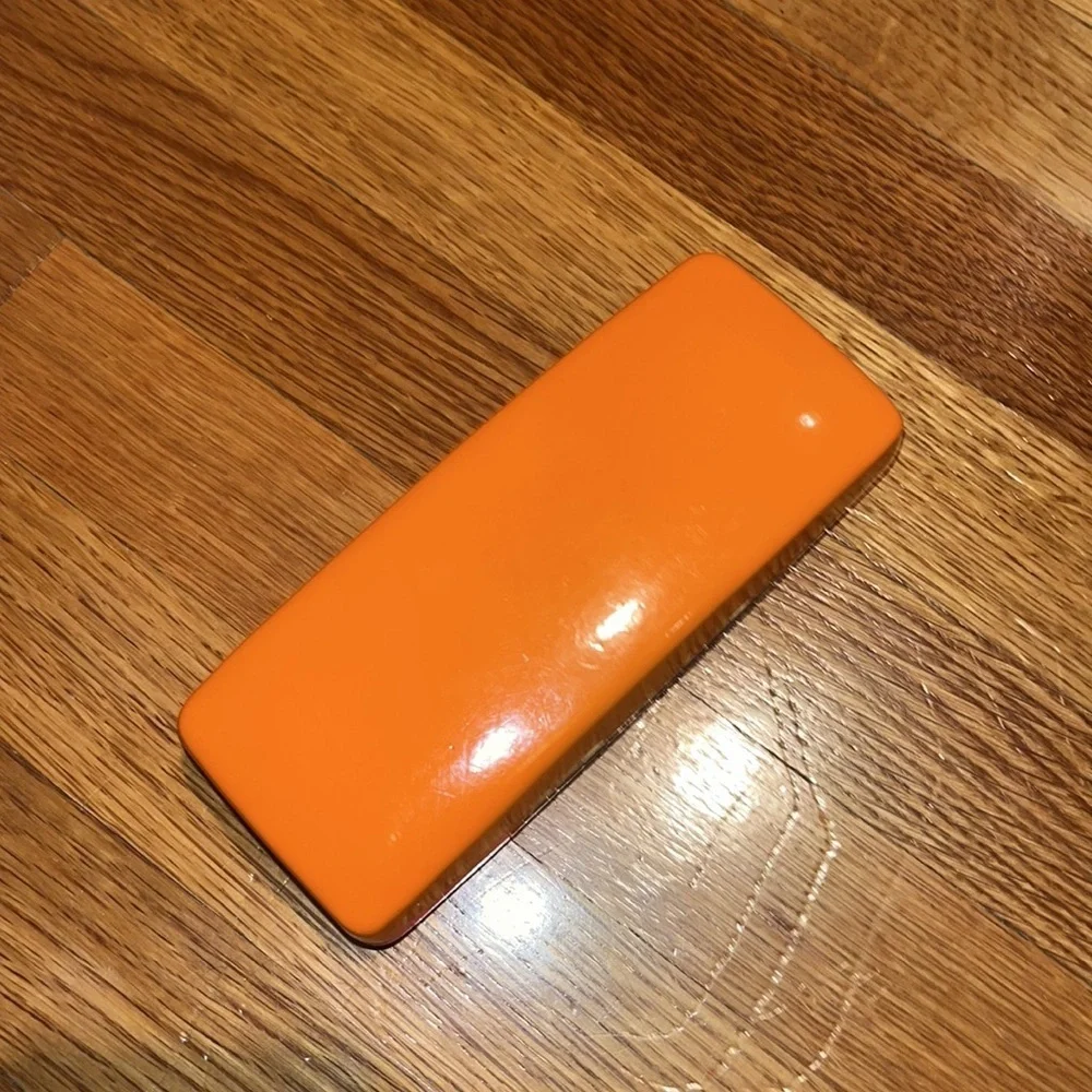 Kate Spade ♠️ Sunglass/ eyeglass hard sided case pink & orange one size